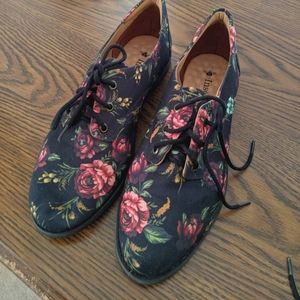 Insecta Floral print Oxford shoes